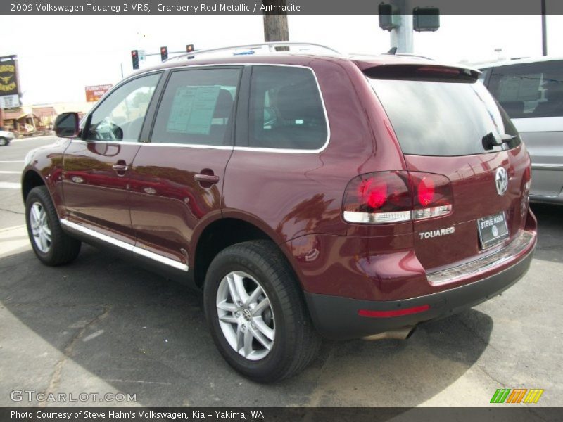 Cranberry Red Metallic / Anthracite 2009 Volkswagen Touareg 2 VR6