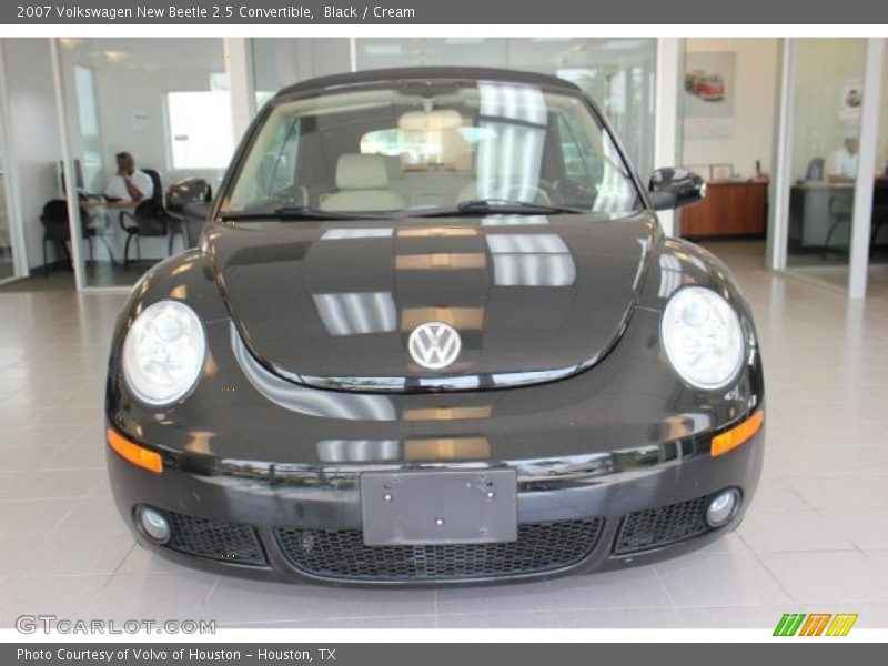 Black / Cream 2007 Volkswagen New Beetle 2.5 Convertible