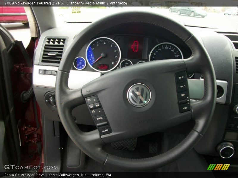 Cranberry Red Metallic / Anthracite 2009 Volkswagen Touareg 2 VR6