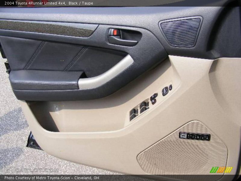 Black / Taupe 2004 Toyota 4Runner Limited 4x4