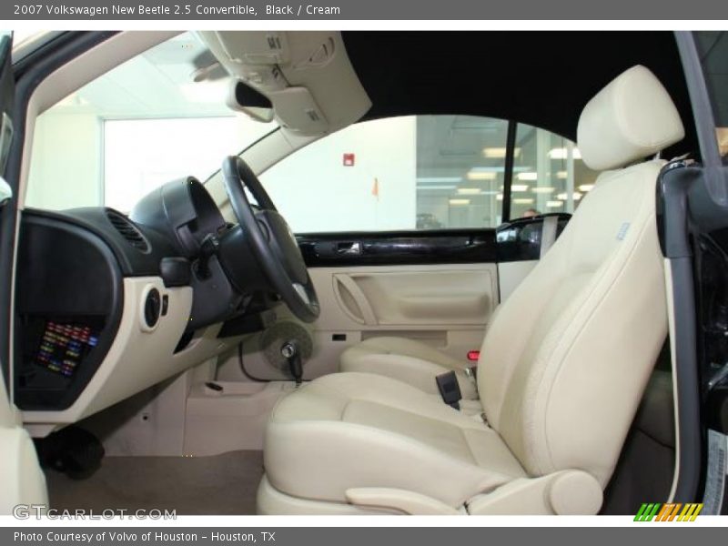 Black / Cream 2007 Volkswagen New Beetle 2.5 Convertible