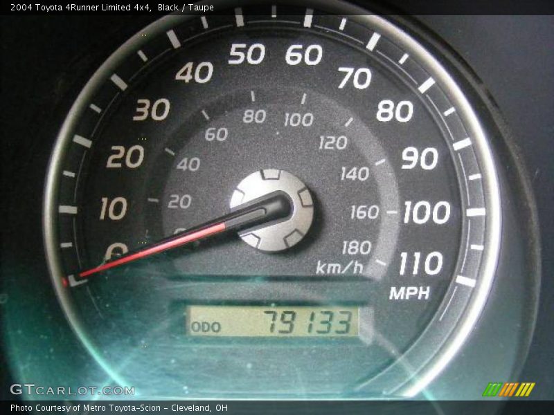 Black / Taupe 2004 Toyota 4Runner Limited 4x4