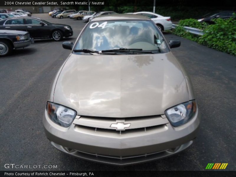 Sandrift Metallic / Neutral 2004 Chevrolet Cavalier Sedan