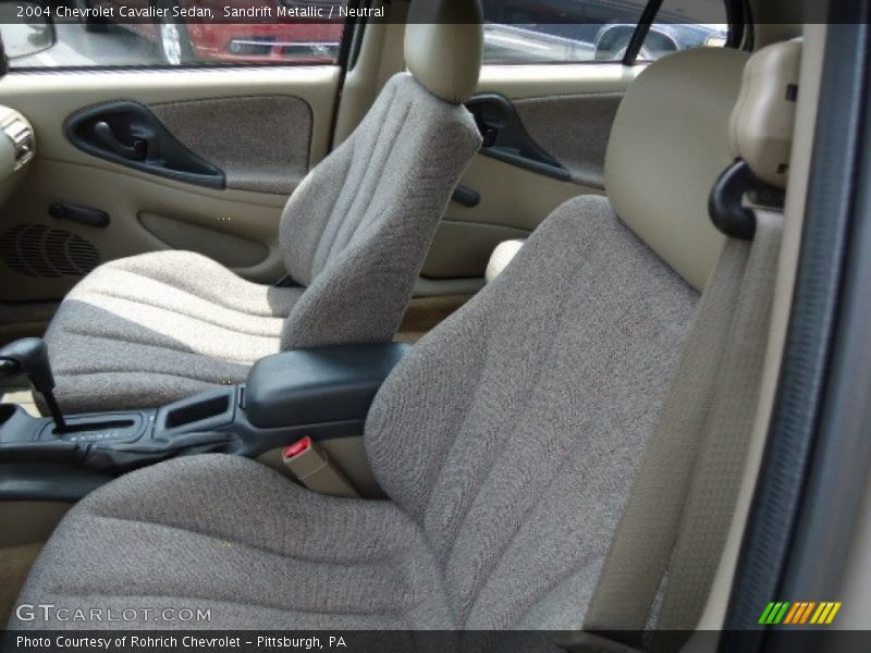 Sandrift Metallic / Neutral 2004 Chevrolet Cavalier Sedan