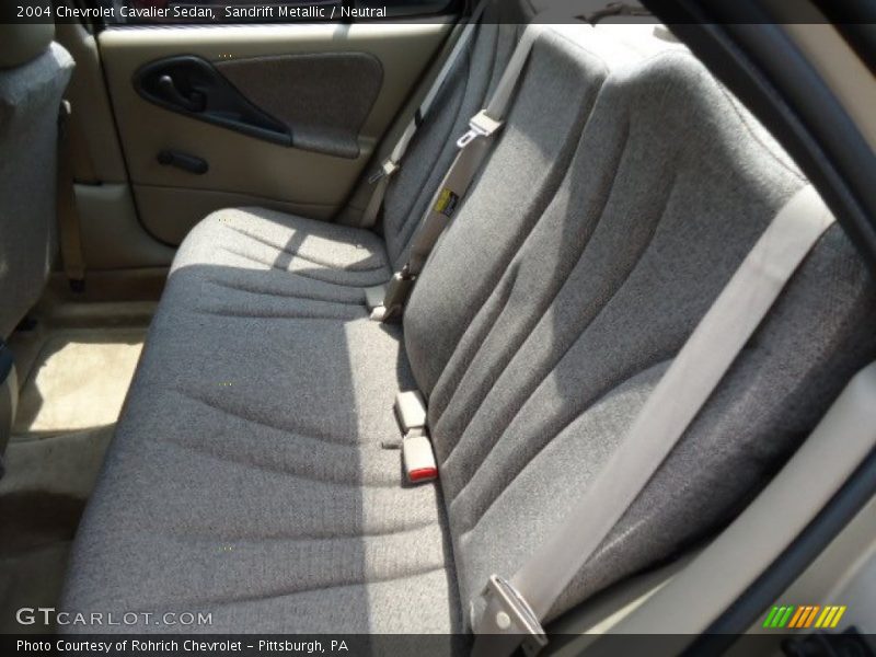 Sandrift Metallic / Neutral 2004 Chevrolet Cavalier Sedan