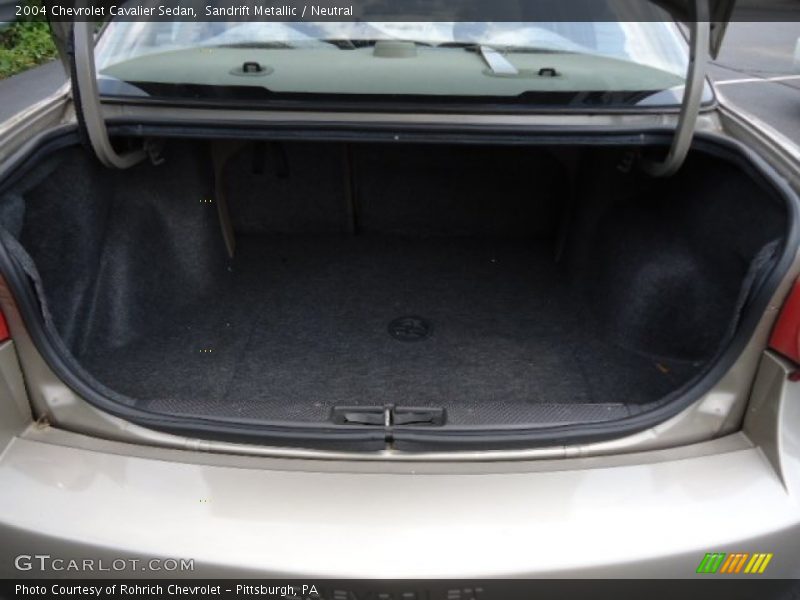 Sandrift Metallic / Neutral 2004 Chevrolet Cavalier Sedan