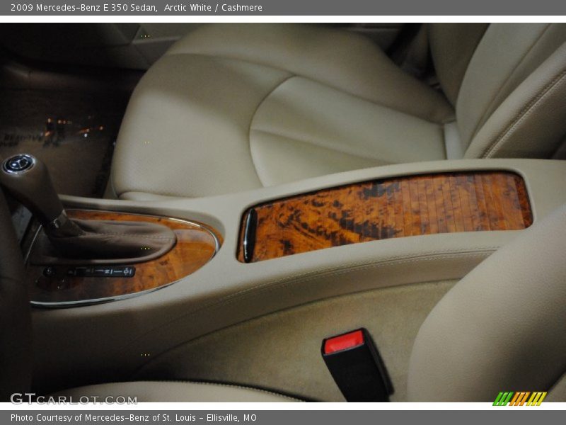 Arctic White / Cashmere 2009 Mercedes-Benz E 350 Sedan