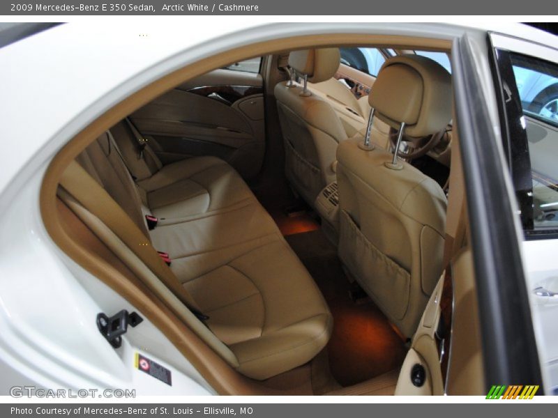 Arctic White / Cashmere 2009 Mercedes-Benz E 350 Sedan