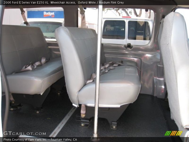 Oxford White / Medium Flint Grey 2006 Ford E Series Van E150 XL  Wheelchair Access