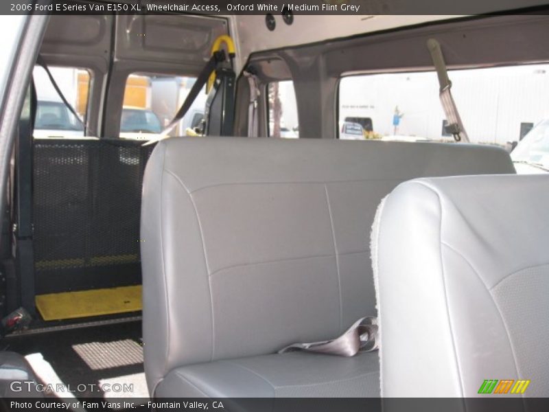 Oxford White / Medium Flint Grey 2006 Ford E Series Van E150 XL  Wheelchair Access
