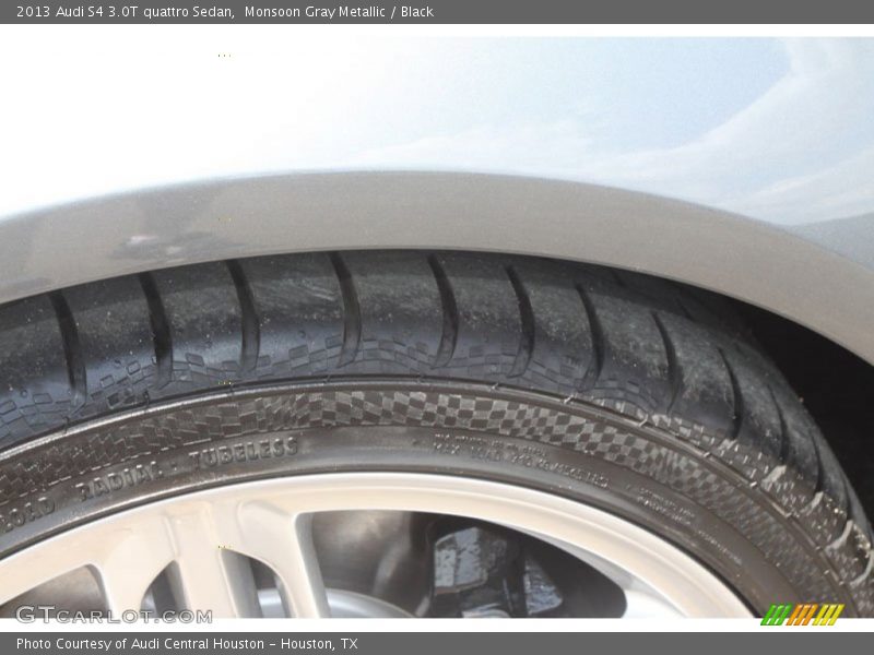 Monsoon Gray Metallic / Black 2013 Audi S4 3.0T quattro Sedan