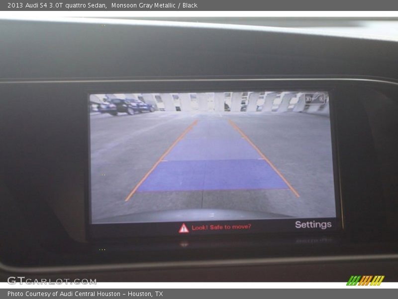 Monsoon Gray Metallic / Black 2013 Audi S4 3.0T quattro Sedan