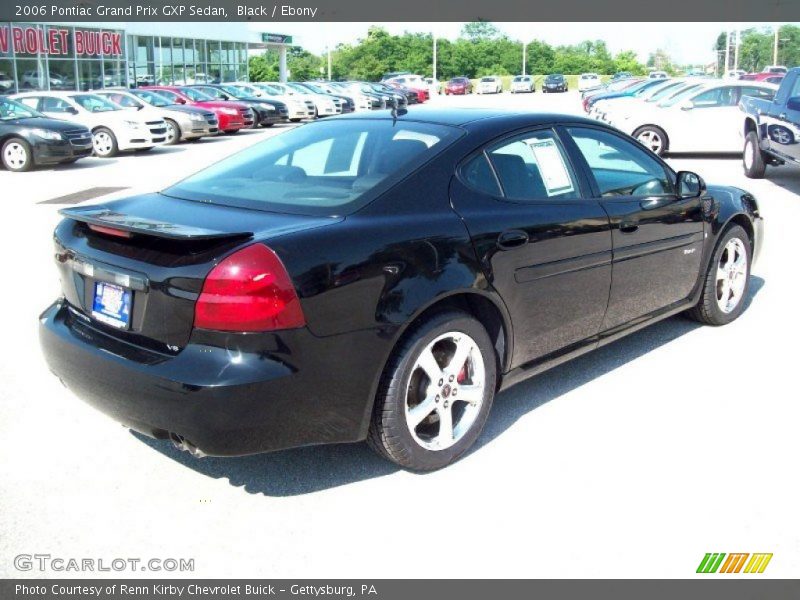 Black / Ebony 2006 Pontiac Grand Prix GXP Sedan