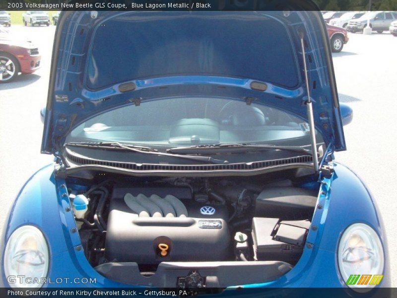 Blue Lagoon Metallic / Black 2003 Volkswagen New Beetle GLS Coupe