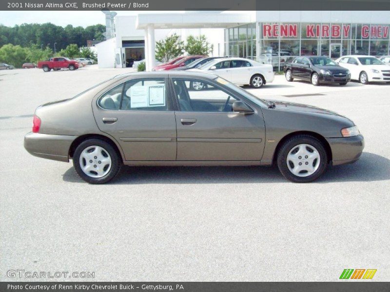 Brushed Pewter / Blond 2001 Nissan Altima GXE