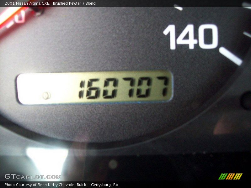 Brushed Pewter / Blond 2001 Nissan Altima GXE