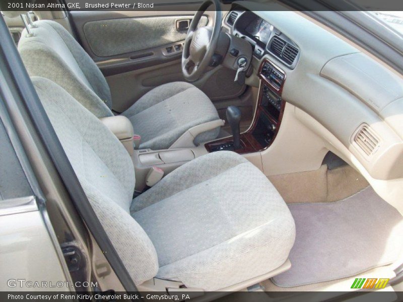 Brushed Pewter / Blond 2001 Nissan Altima GXE