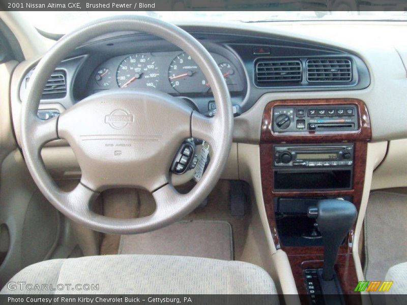 Brushed Pewter / Blond 2001 Nissan Altima GXE