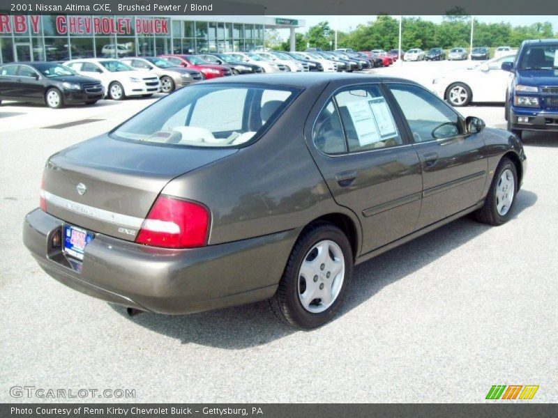 Brushed Pewter / Blond 2001 Nissan Altima GXE