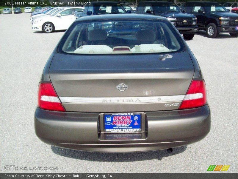 Brushed Pewter / Blond 2001 Nissan Altima GXE