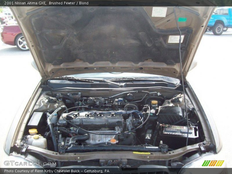 Brushed Pewter / Blond 2001 Nissan Altima GXE
