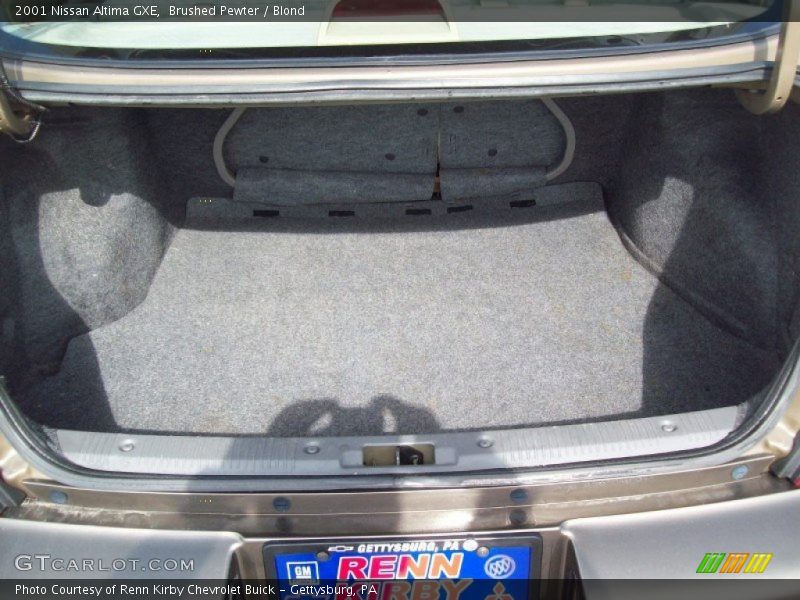Brushed Pewter / Blond 2001 Nissan Altima GXE