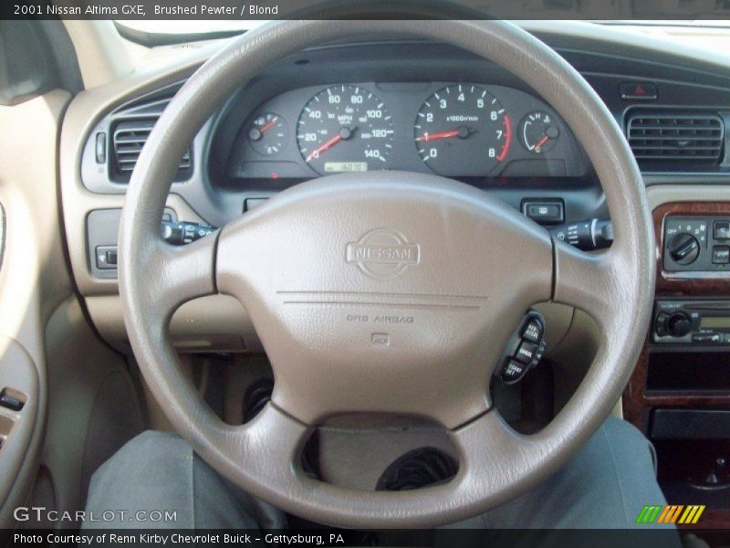 Brushed Pewter / Blond 2001 Nissan Altima GXE