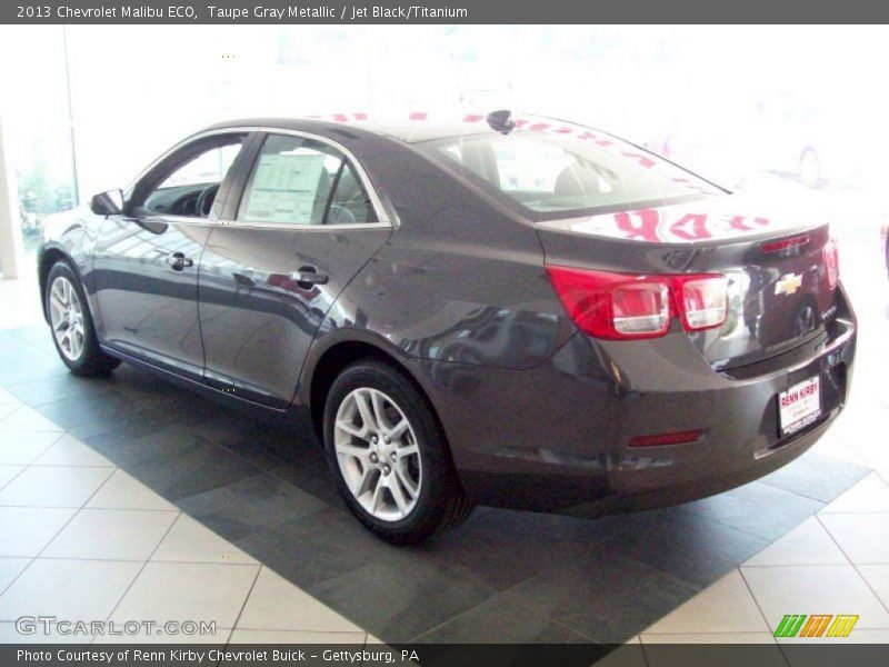 Taupe Gray Metallic / Jet Black/Titanium 2013 Chevrolet Malibu ECO