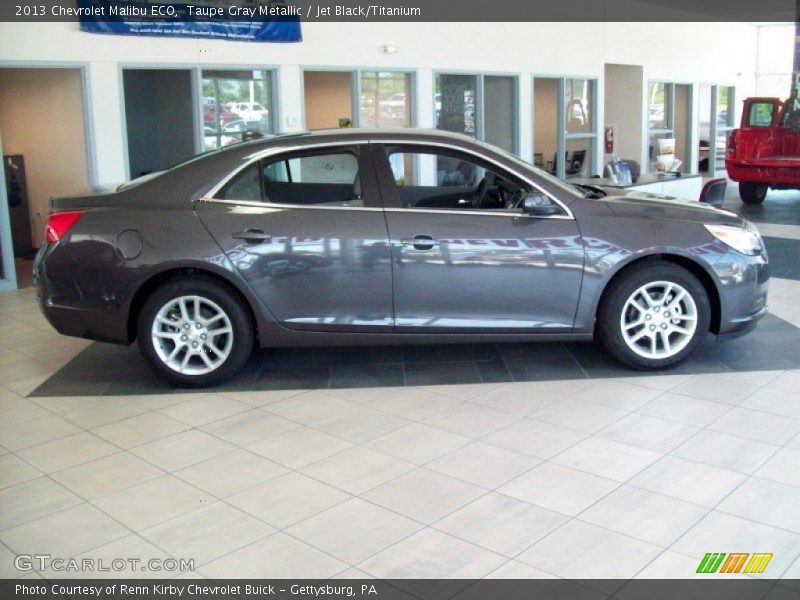 Taupe Gray Metallic / Jet Black/Titanium 2013 Chevrolet Malibu ECO