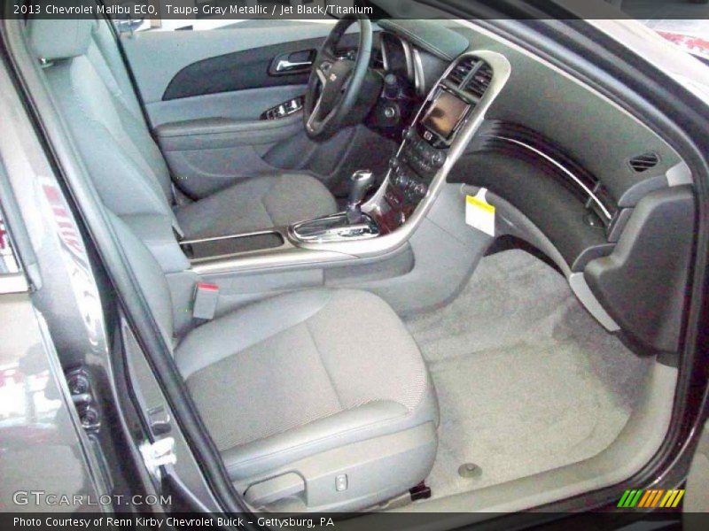 Taupe Gray Metallic / Jet Black/Titanium 2013 Chevrolet Malibu ECO