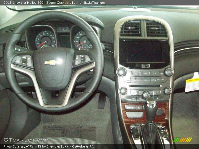 Taupe Gray Metallic / Jet Black/Titanium 2013 Chevrolet Malibu ECO