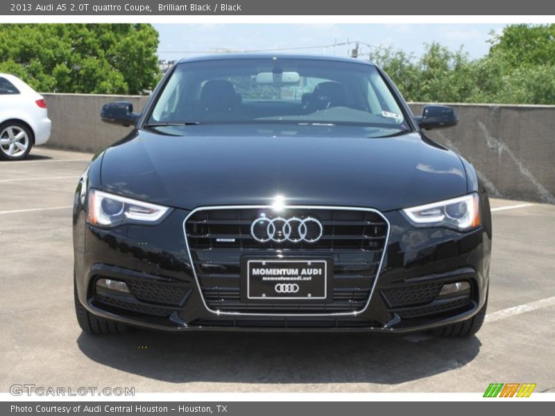 Brilliant Black / Black 2013 Audi A5 2.0T quattro Coupe