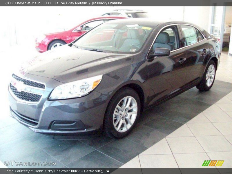 Taupe Gray Metallic / Jet Black/Titanium 2013 Chevrolet Malibu ECO