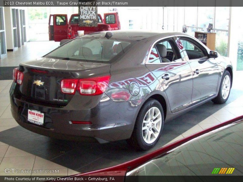 Taupe Gray Metallic / Jet Black/Titanium 2013 Chevrolet Malibu ECO