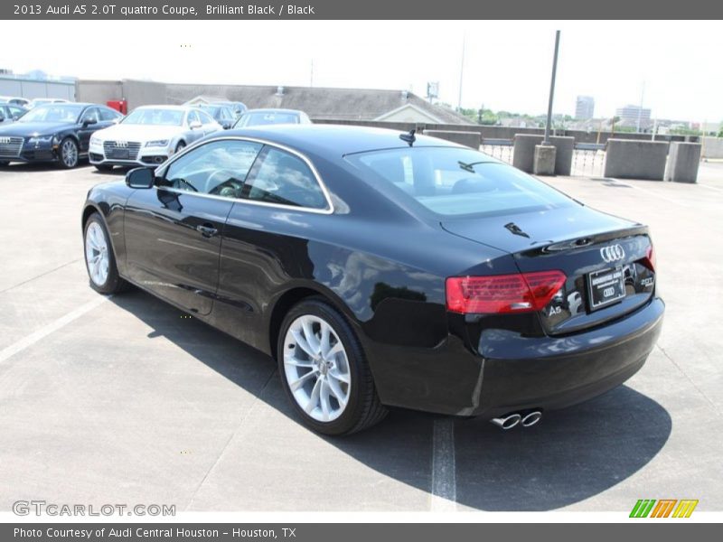 Brilliant Black / Black 2013 Audi A5 2.0T quattro Coupe