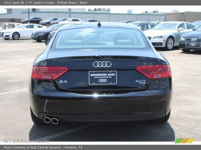Brilliant Black / Black 2013 Audi A5 2.0T quattro Coupe