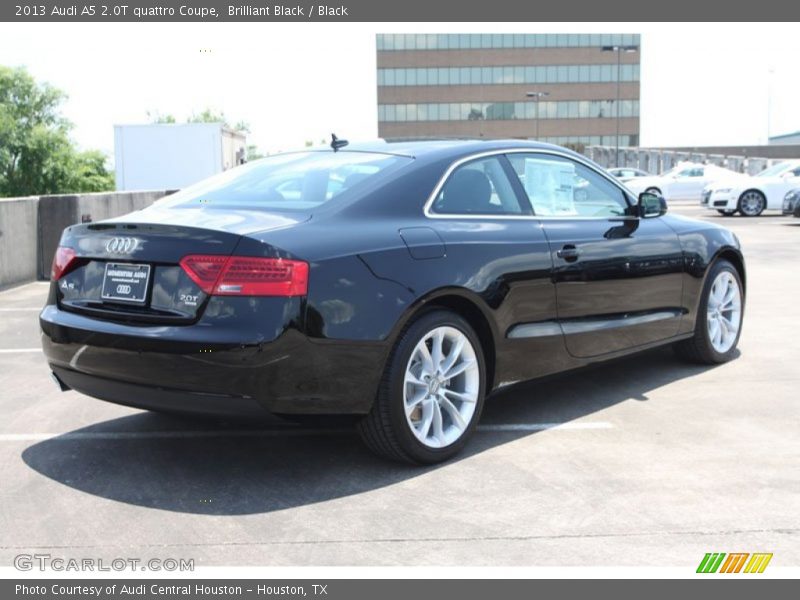 Brilliant Black / Black 2013 Audi A5 2.0T quattro Coupe