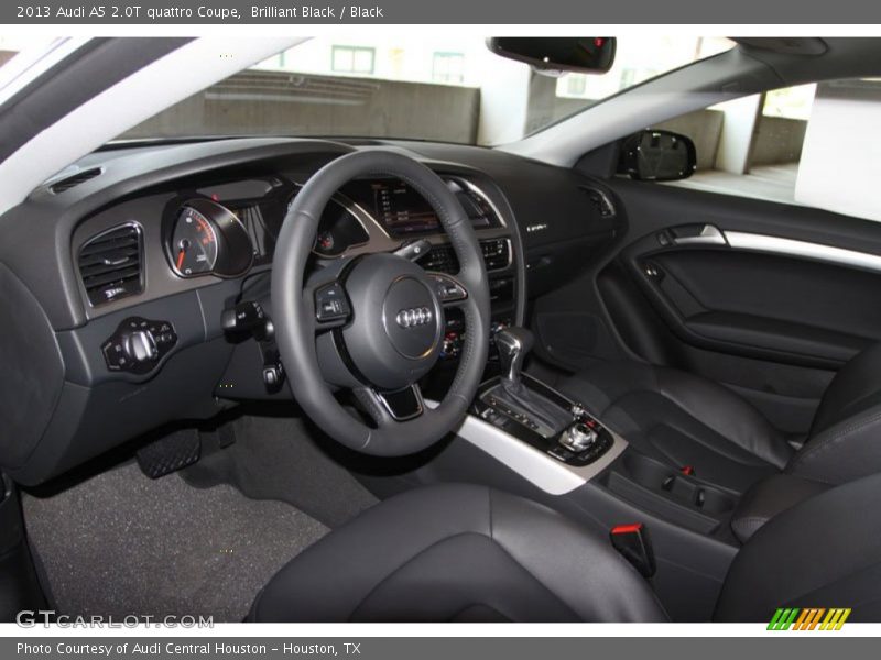  2013 A5 2.0T quattro Coupe Black Interior