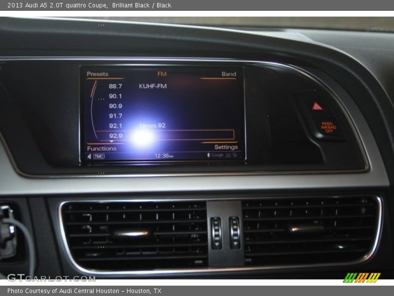 Brilliant Black / Black 2013 Audi A5 2.0T quattro Coupe