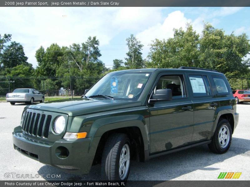 Jeep Green Metallic / Dark Slate Gray 2008 Jeep Patriot Sport