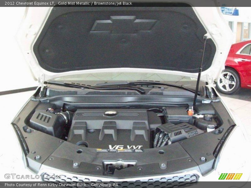 Gold Mist Metallic / Brownstone/Jet Black 2012 Chevrolet Equinox LT