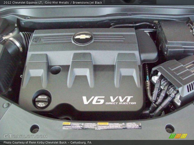 Gold Mist Metallic / Brownstone/Jet Black 2012 Chevrolet Equinox LT