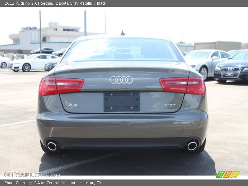 Dakota Gray Metallic / Black 2012 Audi A6 2.0T Sedan
