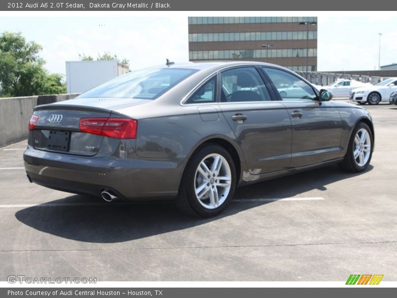 Dakota Gray Metallic / Black 2012 Audi A6 2.0T Sedan