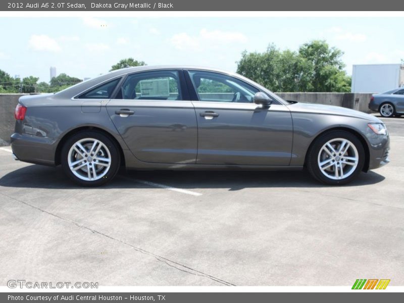 Dakota Gray Metallic / Black 2012 Audi A6 2.0T Sedan