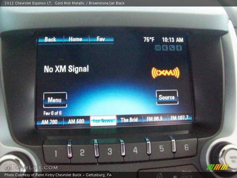 Gold Mist Metallic / Brownstone/Jet Black 2012 Chevrolet Equinox LT