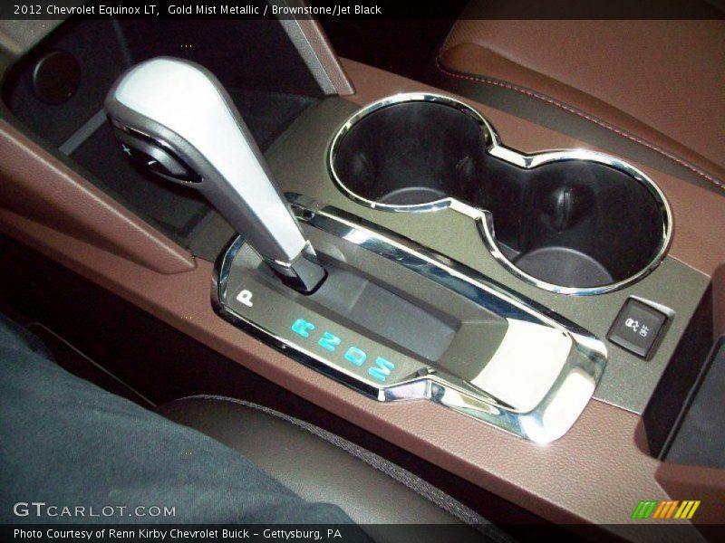 Gold Mist Metallic / Brownstone/Jet Black 2012 Chevrolet Equinox LT