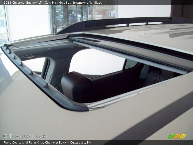 Gold Mist Metallic / Brownstone/Jet Black 2012 Chevrolet Equinox LT