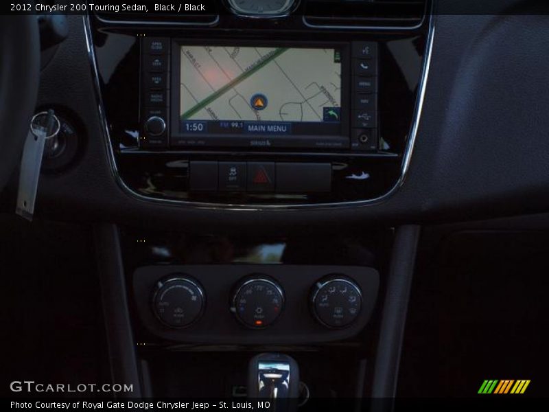 Black / Black 2012 Chrysler 200 Touring Sedan