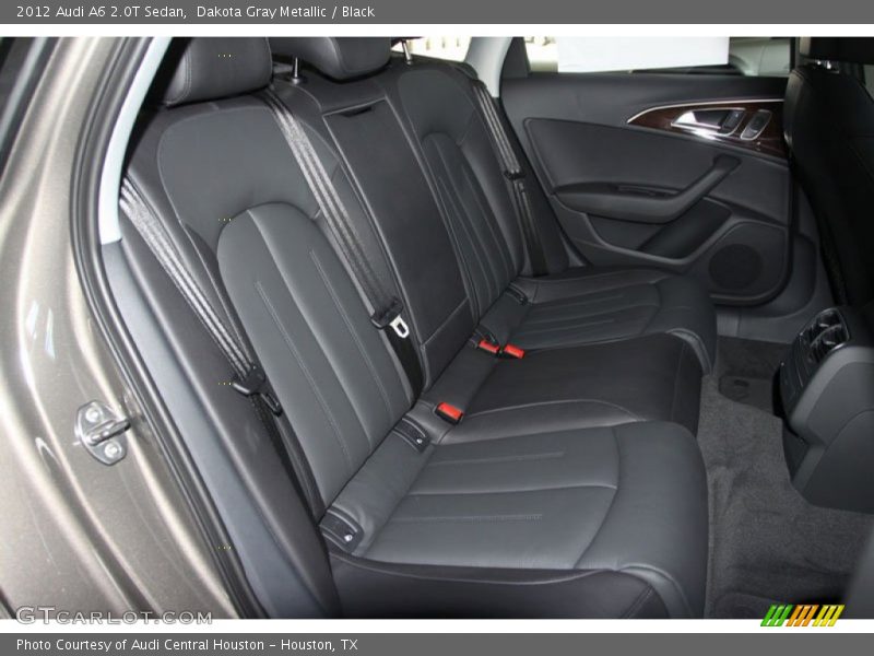 Dakota Gray Metallic / Black 2012 Audi A6 2.0T Sedan